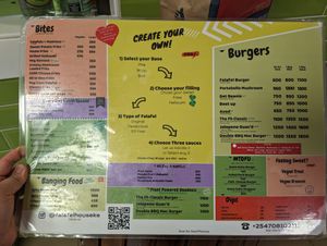  at Falafel House in Nairobi