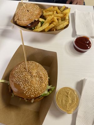   at Falafel House in Nairobi