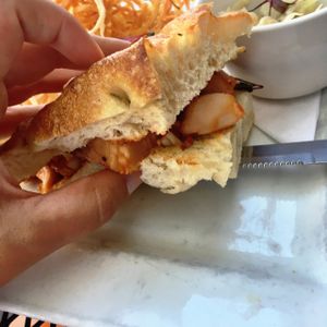 Pulled Pork Sandwich at Picasso Cafe on Paseo in Oklahoma City