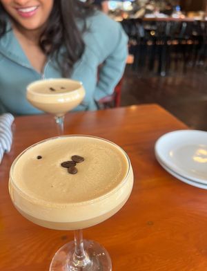 Espresso Martini at Picasso Cafe on Paseo in Oklahoma City
