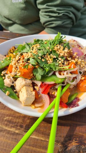 Pad Thai  at Picasso Cafe on Paseo in Oklahoma City