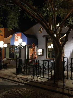 Exterior with patio at Picasso Cafe on Paseo in Oklahoma City