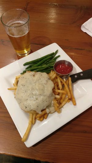 Fried Portobello at Picasso Cafe on Paseo in Oklahoma City