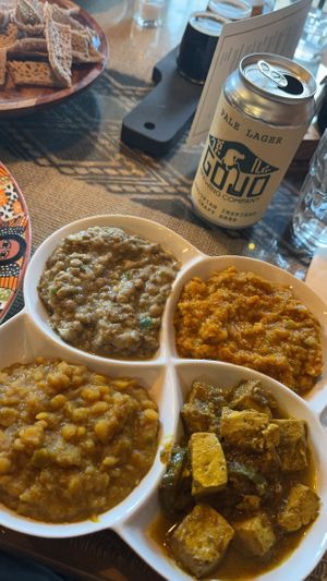 Vegan Plate  at LeYou Ethiopian in San Jose