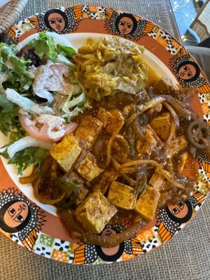 tofu  at LeYou Ethiopian in San Jose