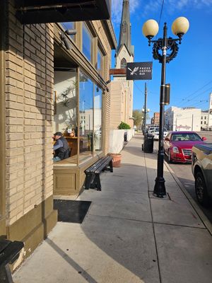  at Press Coffee Bar in Dayton