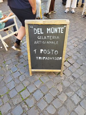  at Gelateria Del Monte in Rome