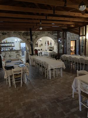 Interior  at Georgia's Traditional Taverna in Crete