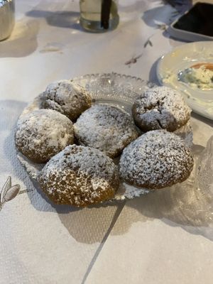 Biscotti (complementary vegan dessert)  at Georgia's Traditional Taverna in Crete