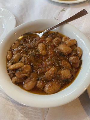 Big Beans  at Georgia's Traditional Taverna in Crete