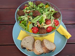 Falafel/ Salad Bowl at Feuer&Flamme in Uberlingen