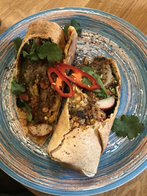 Thai wrap (monthly special)  at Falla in Krakow