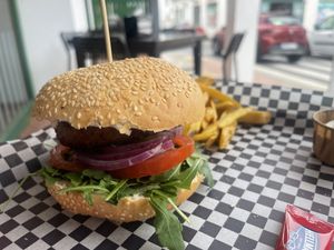   at Chacho Fresh Burger in Lanzarote