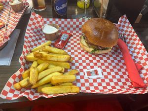   at Chacho Fresh Burger in Lanzarote