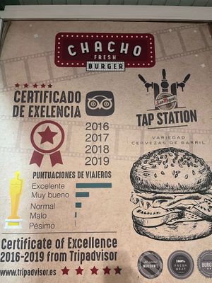   at Chacho Fresh Burger in Lanzarote