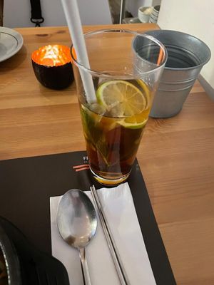 Juma-Eistee at Frau Om Kocht in Wurzburg