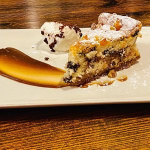 Al-Fresco Traditional Sicilian Restaurant and its cheesecake Aberdeen at Al Fresco in Aberdeen