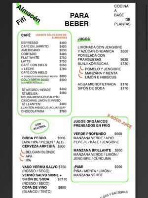 Carta  at Fifi Almacén in Buenos Aires