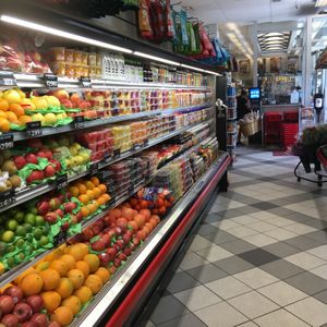 Produce; okay, but not really on a level of quality that would be expected of a health food store.  at Morton Williams in New York City