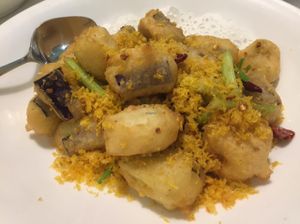 Deep fried eggplant  at Gaia Veggie Shop - Tsuen Wan in New Territories