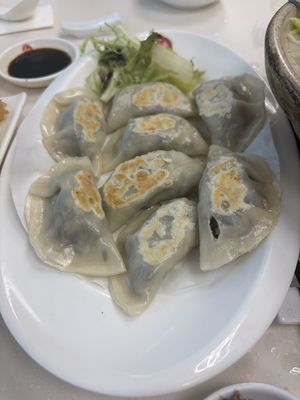 Fried dumplings  at Gaia Veggie Shop - Tsuen Wan in New Territories