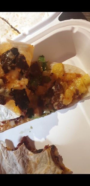  at Groovy's Taqueria Vegana in Mexico City