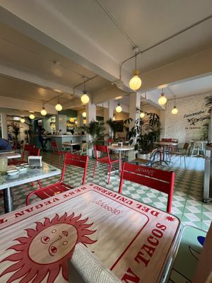   at Groovy's Taqueria Vegana in Mexico City