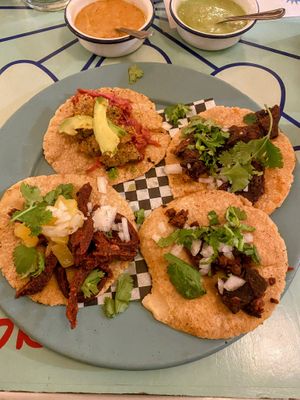   at Groovy's Taqueria Vegana in Mexico City