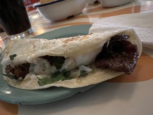 Suiza  at Groovy's Taqueria Vegana in Mexico City