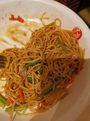Ee fu noodles at Gaia Veggie Shop - Causeway Bay in Hong Kong Island