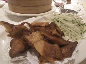 Peking duck pancakes at Gaia Veggie Shop - Causeway Bay in Hong Kong Island