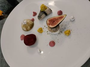 Vegane Käseplatte at Verde in Karlsruhe