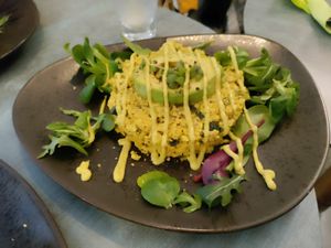 Tofu Pancakes at Verde in Karlsruhe