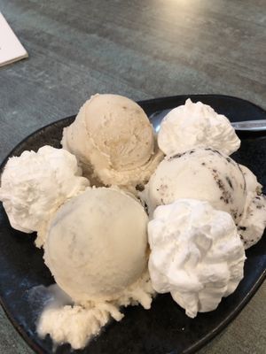 individual ice cream  #Veganuary at Verde in Karlsruhe