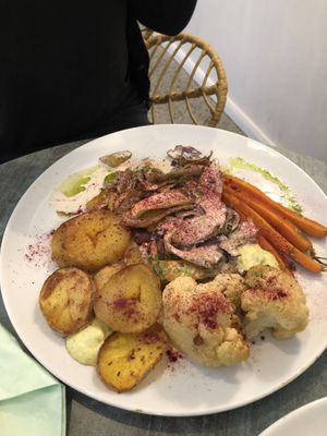 Tempeh dish  #Veganuary at Verde in Karlsruhe