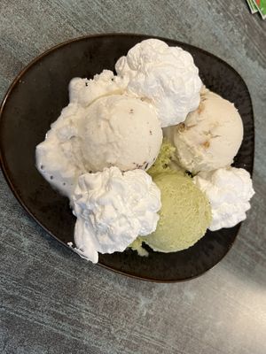 Ice cream   at Verde in Karlsruhe