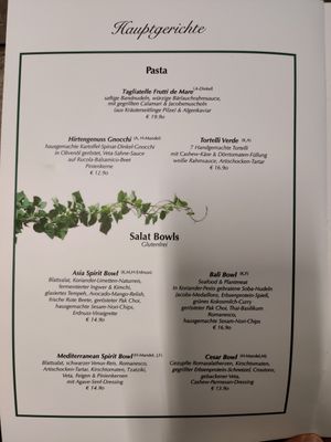 Main courses (1/2) at Verde in Karlsruhe