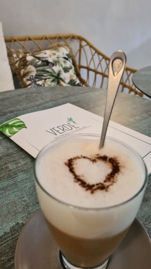 Latte Macchiato at Verde in Karlsruhe