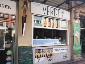 Outside at Verde in Karlsruhe