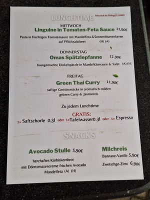 Mittagsangebot Mi-Fr at Verde in Karlsruhe