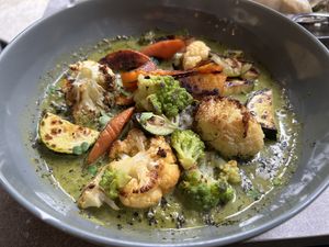 Green curry  at Verde in Karlsruhe