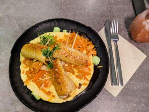 Summer Roll special at Verde at Verde in Karlsruhe