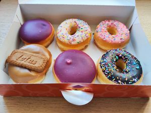 Current  selection at Dunkin' - Hbf in Zurich