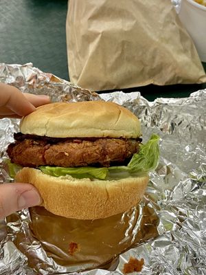 Chikn bacon ranch  at Pure Vegan Cafe in Raleigh