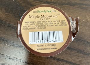 High fructose corn syrup 😩  at Pure Vegan Cafe in Raleigh