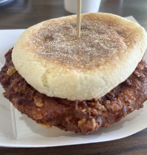 Chick'n delight   at Pure Vegan Cafe in Raleigh