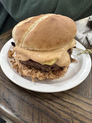 Breakfast burger, outstanding!   at Pure Vegan Cafe in Raleigh