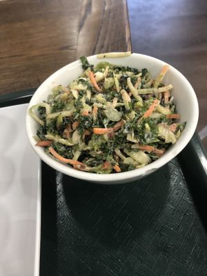Kale mix slaw   at Pure Vegan Cafe in Raleigh