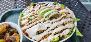 Chipotle Bowl at Pure Vegan Cafe in Raleigh