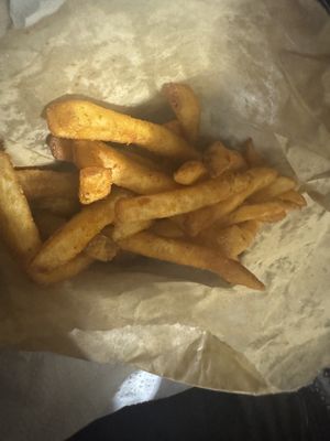 Crispy fries   at Pure Vegan Cafe in Raleigh